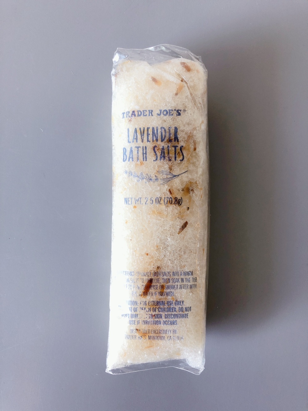 10/$10 Trader Joe’s Bath Salts Lavendar women’s skincare bath & body